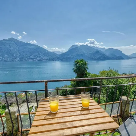 Appartement Pezzo 2-bedroom Lakeview With Shared Garden And Terrace San Siro (Lombardy)