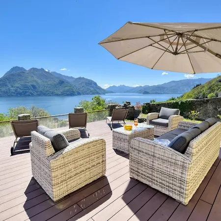 Διαμέρισμα Pezzo 2-bedroom Lakeview With Shared Garden And Terrace *