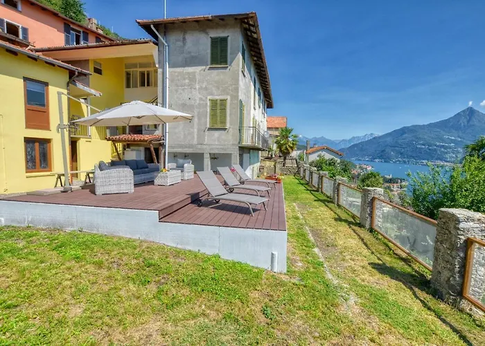 Pezzo 2-bedroom Lakeview With Shared Garden And Terrace شقة